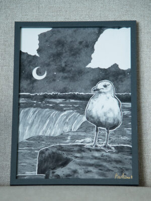 Möwe Art Print